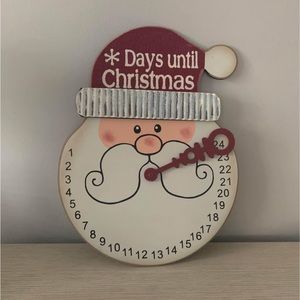 NWT Santa Claus Christmas Countdown